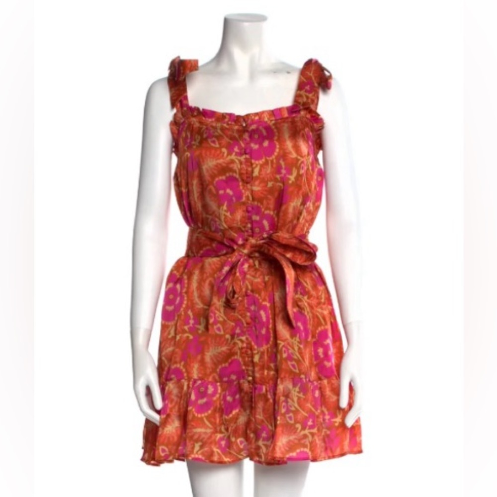 Cleobella floral print mini dress